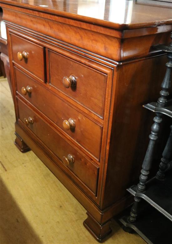 Simon Horn mahogany chest of drawers with lift up top